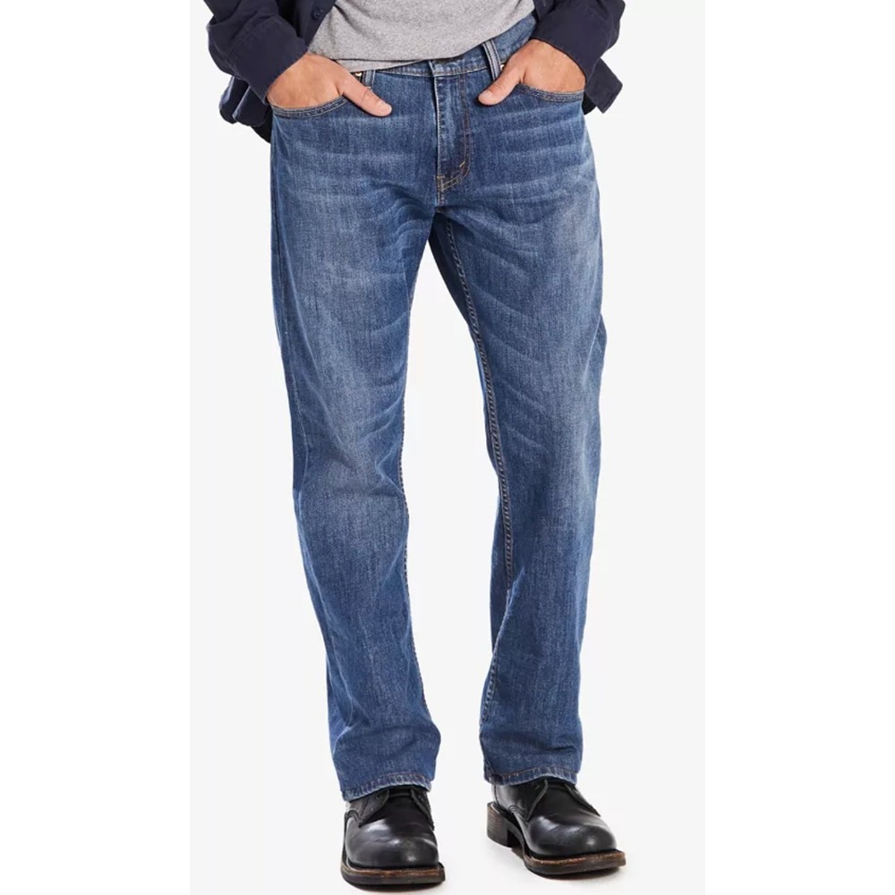 Levi's 559 Relaxed Straight Jeans Blue 38 Waist 31 Inseam EUC